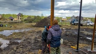 Заказать монтаж винтовых свай в Элиста - цена под ключ с доставкой от 1877 шт