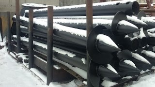 Винтовые сваи диаметром 73 мм Элисте цена от 1356 руб.